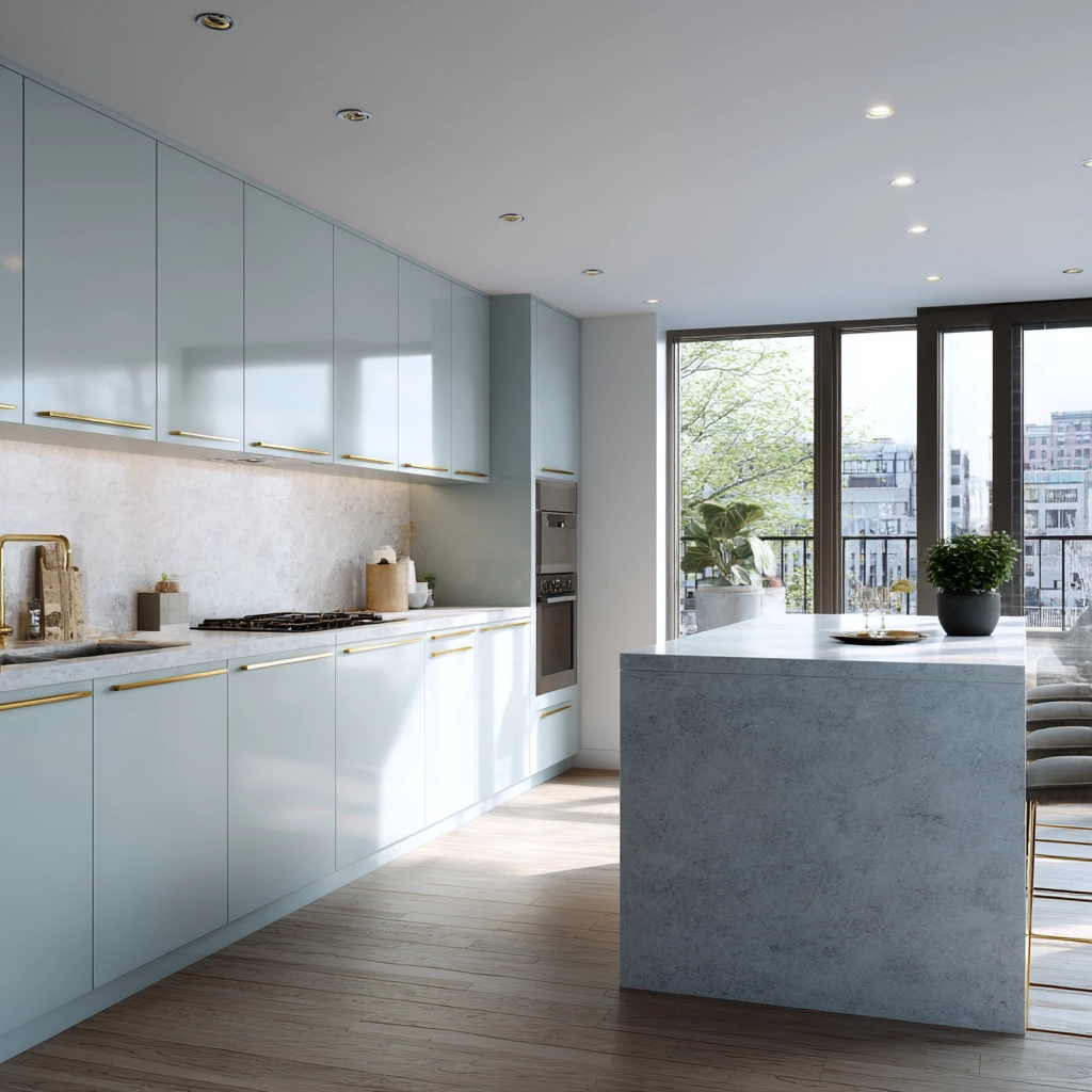 blue kitchen cabinets 12