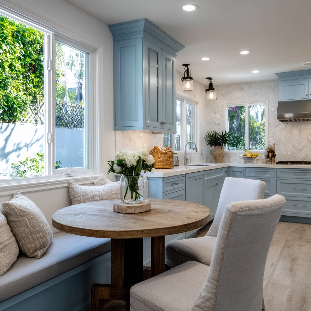 blue kitchen cabinets 18