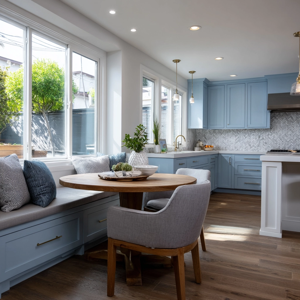 blue kitchen cabinets 19