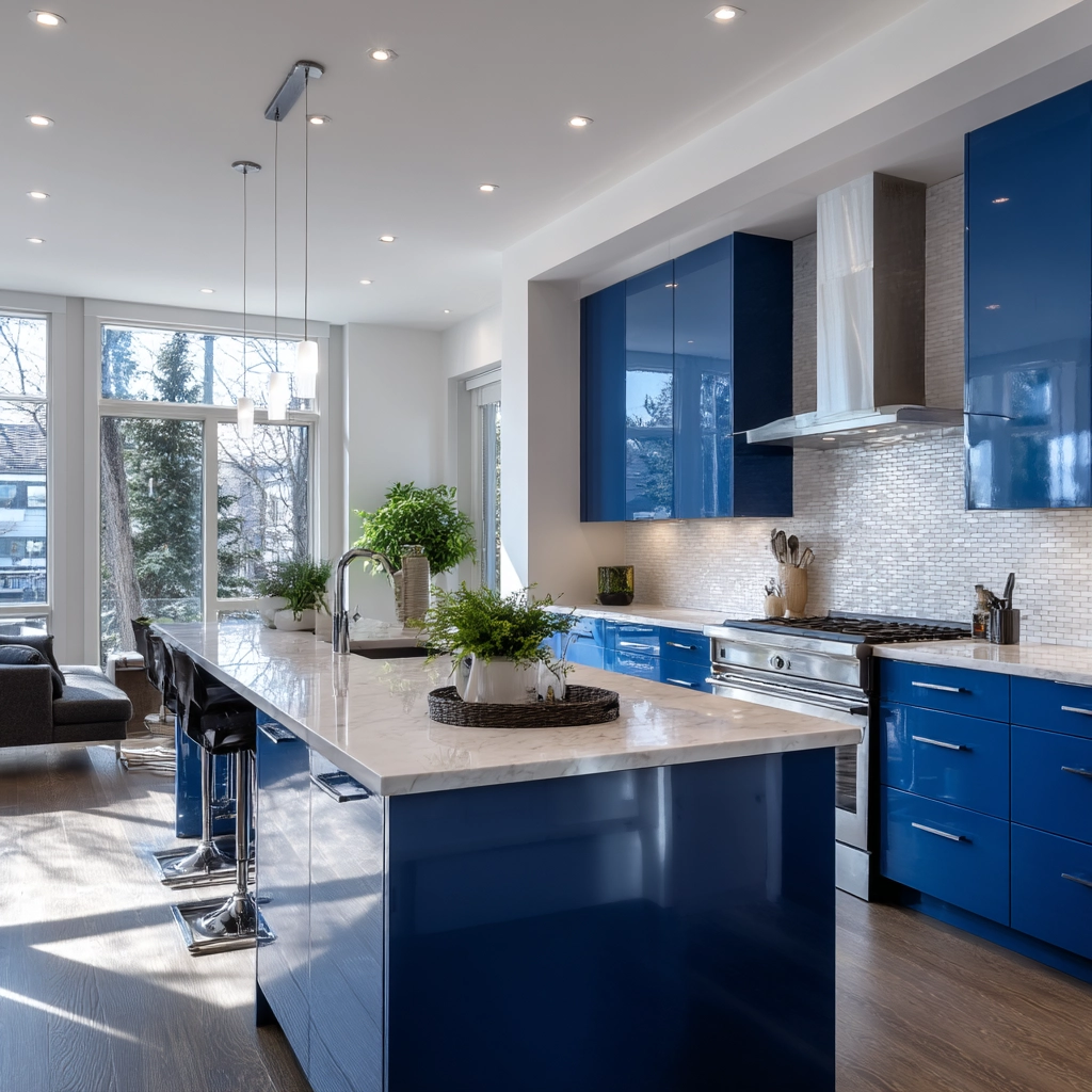 blue kitchen cabinets 4