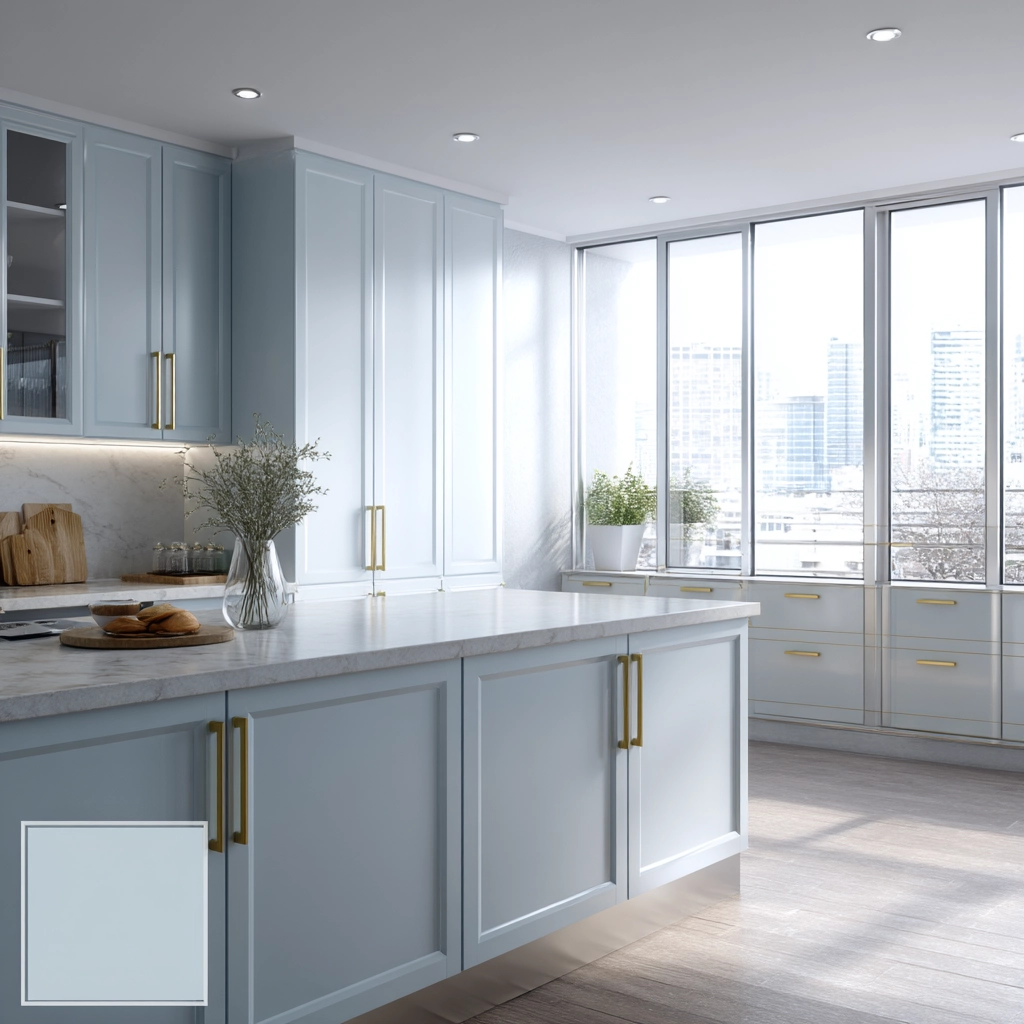 blue kitchen cabinets 9