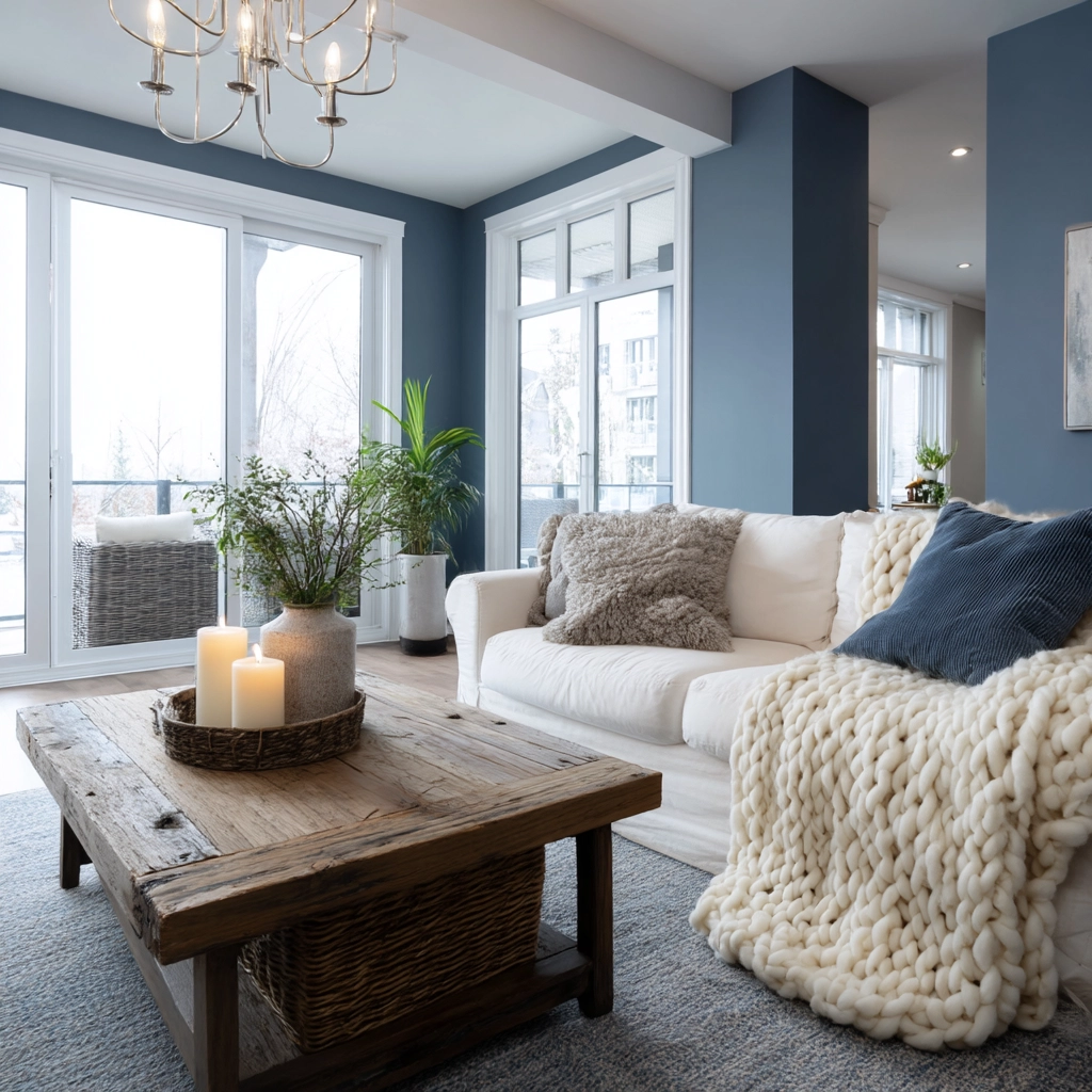 blue living room decor 21
