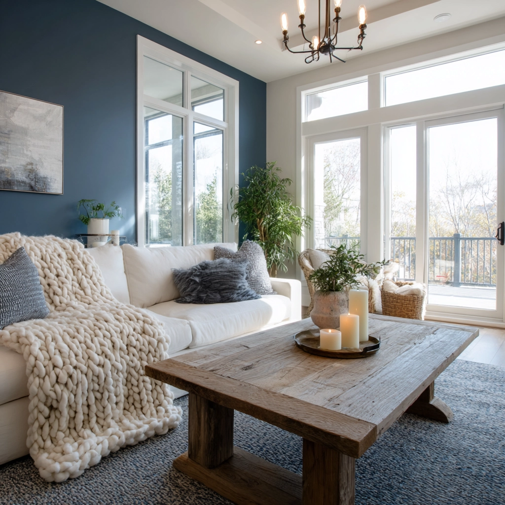 blue living room decor 23