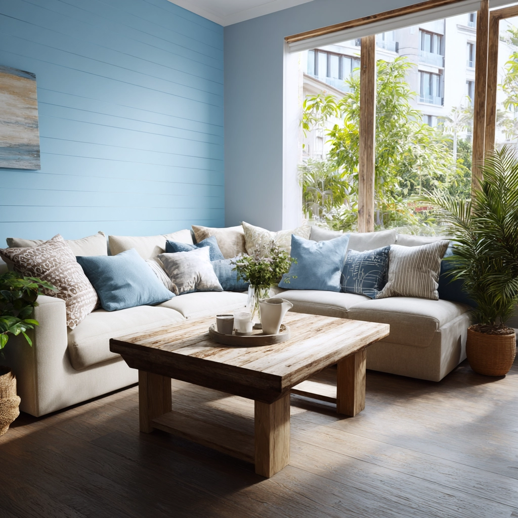 blue living room decor 52