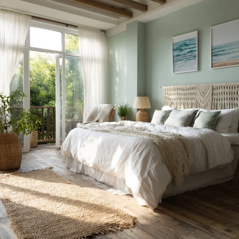 boho coastal bedroom 1