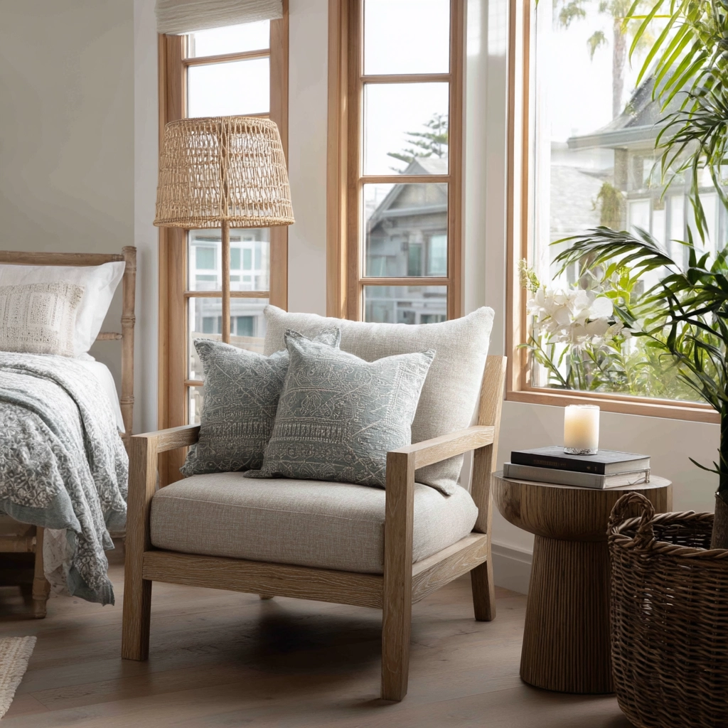 boho coastal bedroom 24