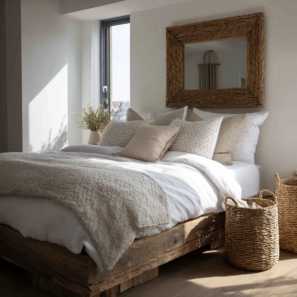 boho coastal bedroom 27