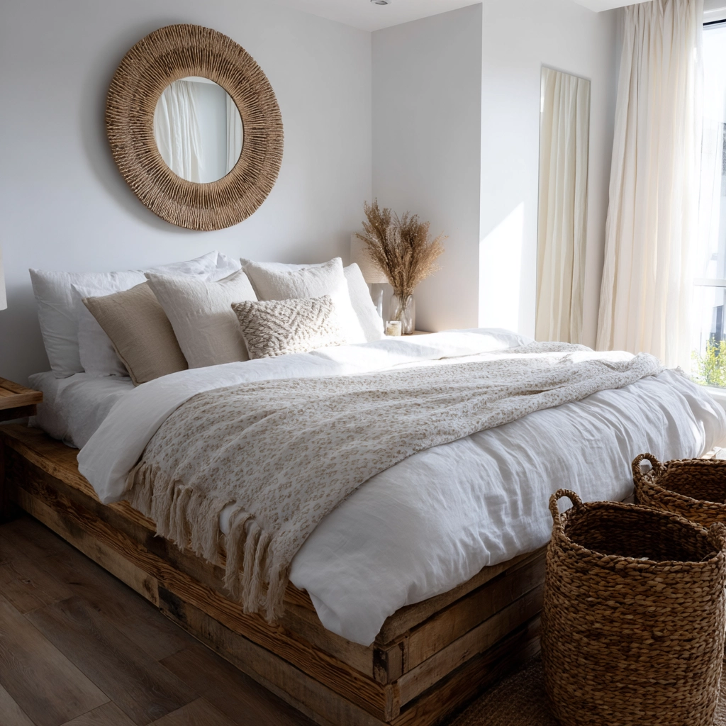 boho coastal bedroom 28