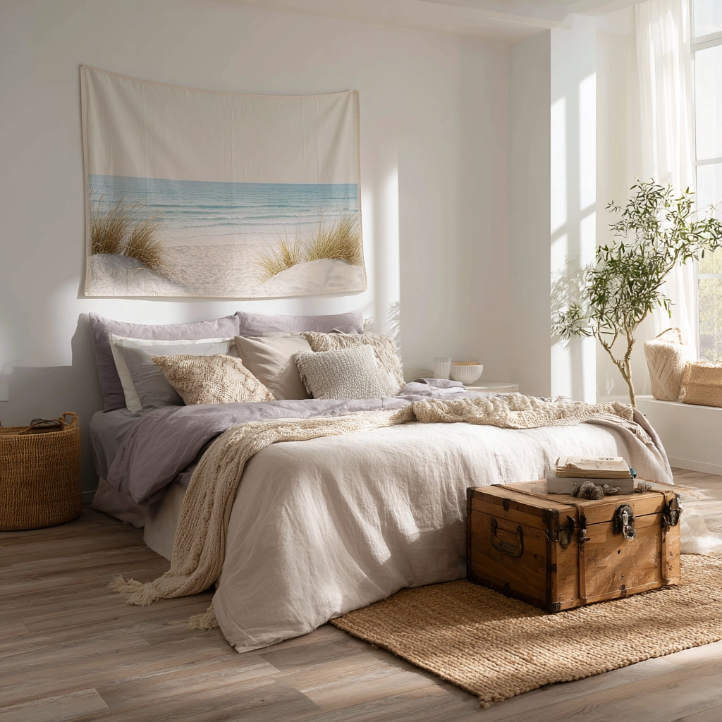 boho coastal bedroom 40