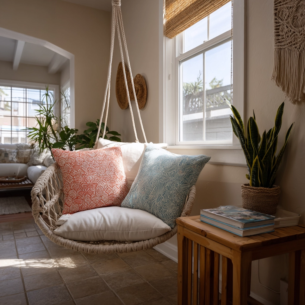 boho coastal bedroom 7