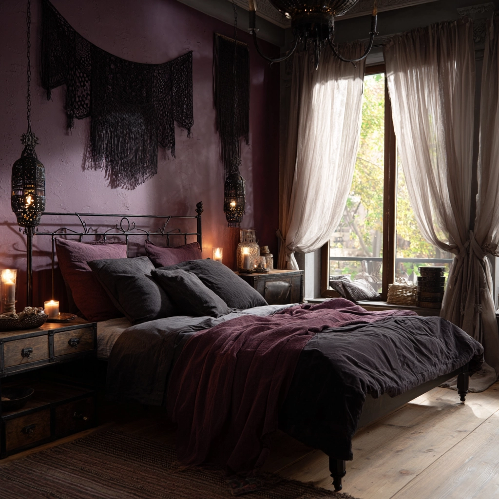 boho gothic bedroom 2