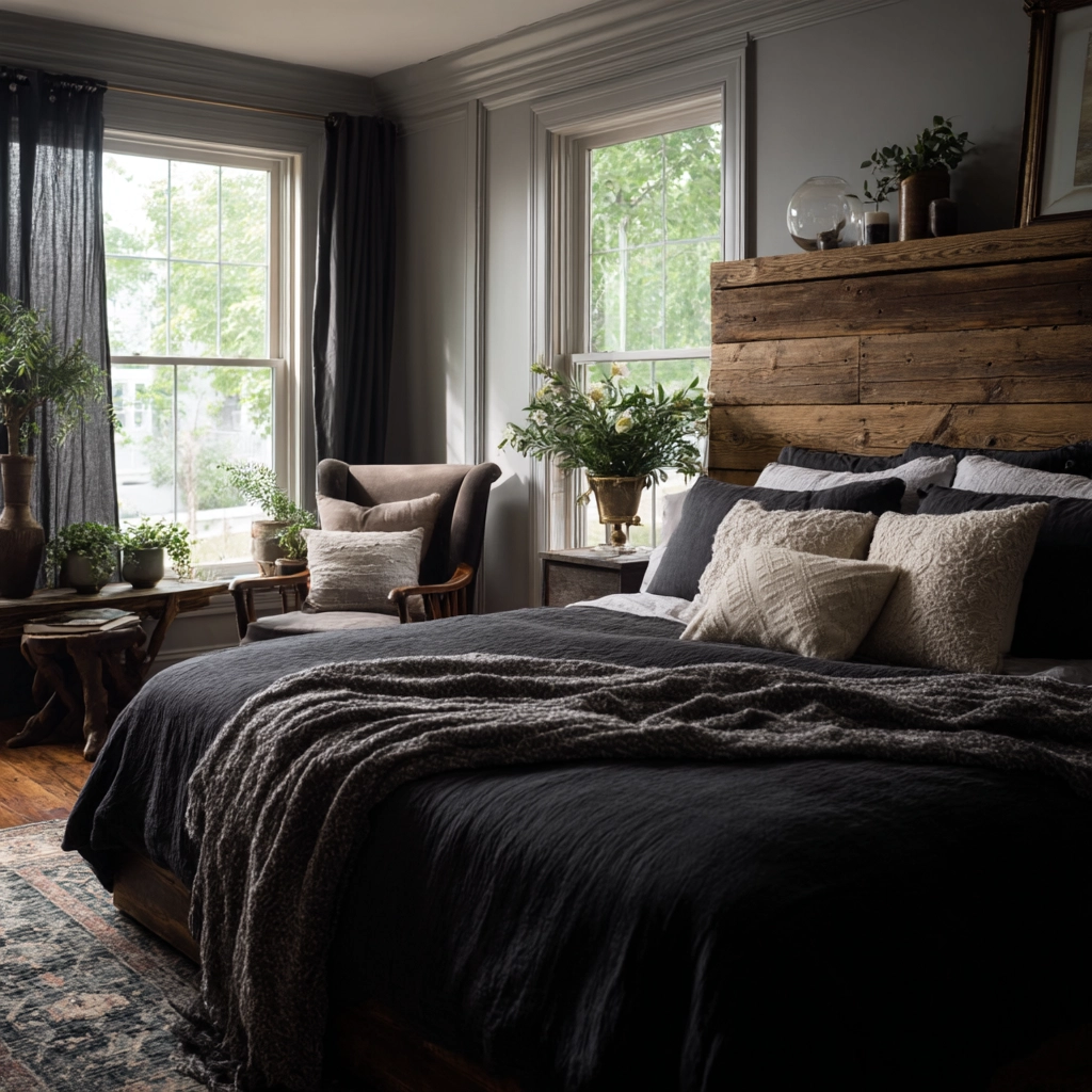 boho gothic bedroom 54