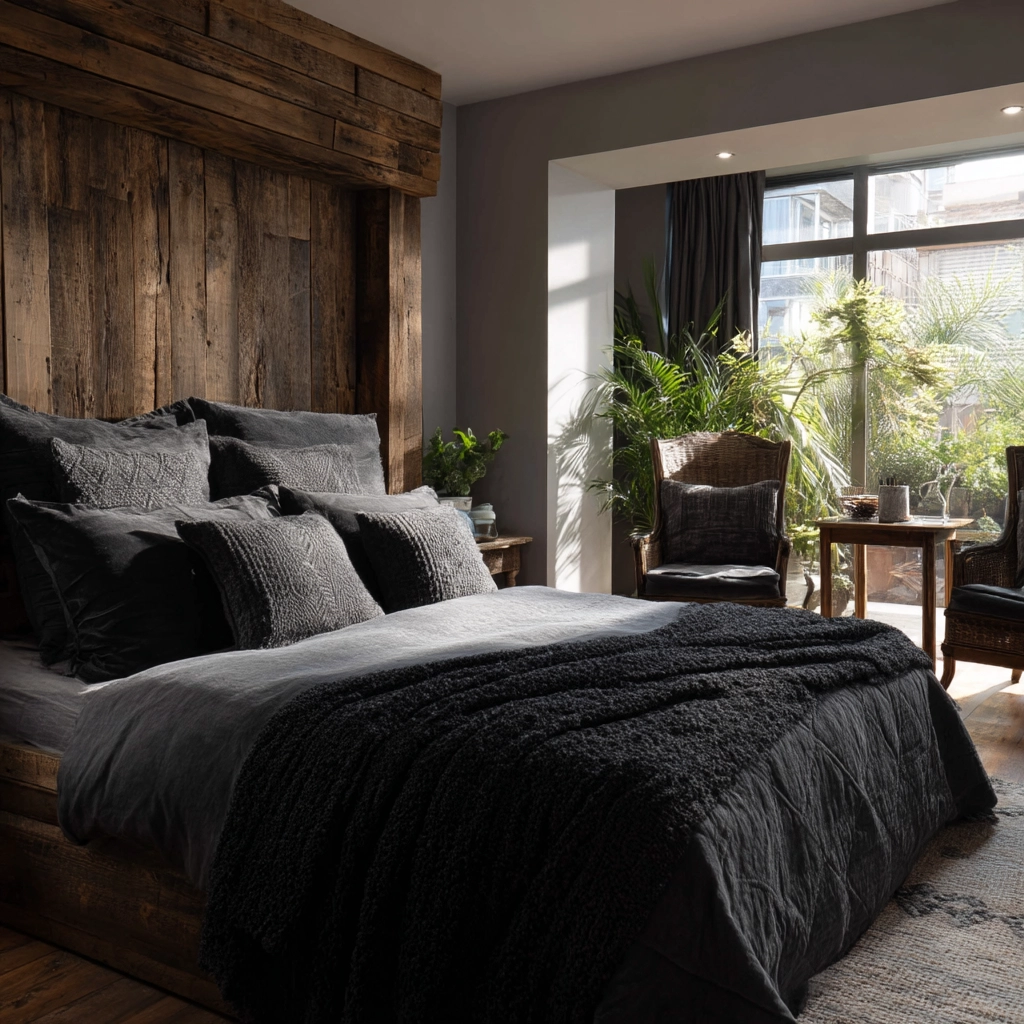 boho gothic bedroom 56