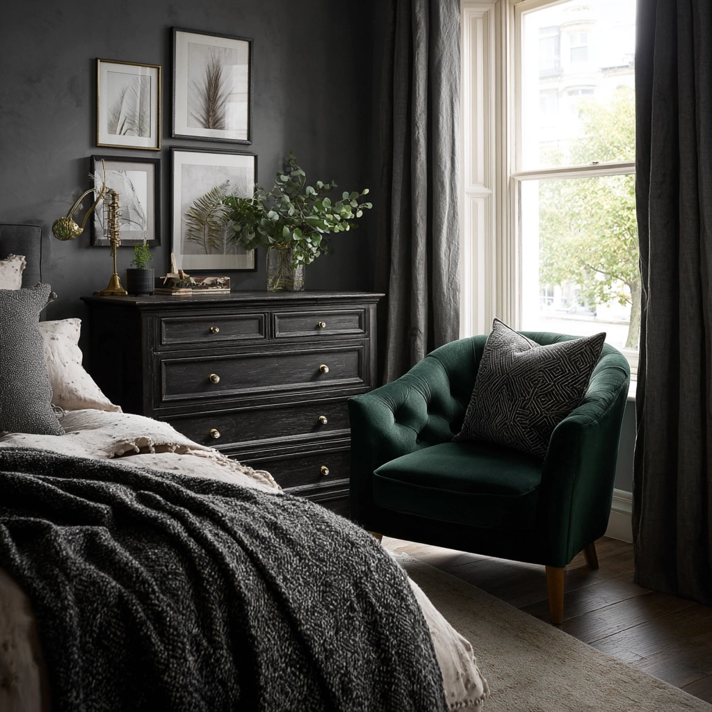 boho gothic bedroom 9
