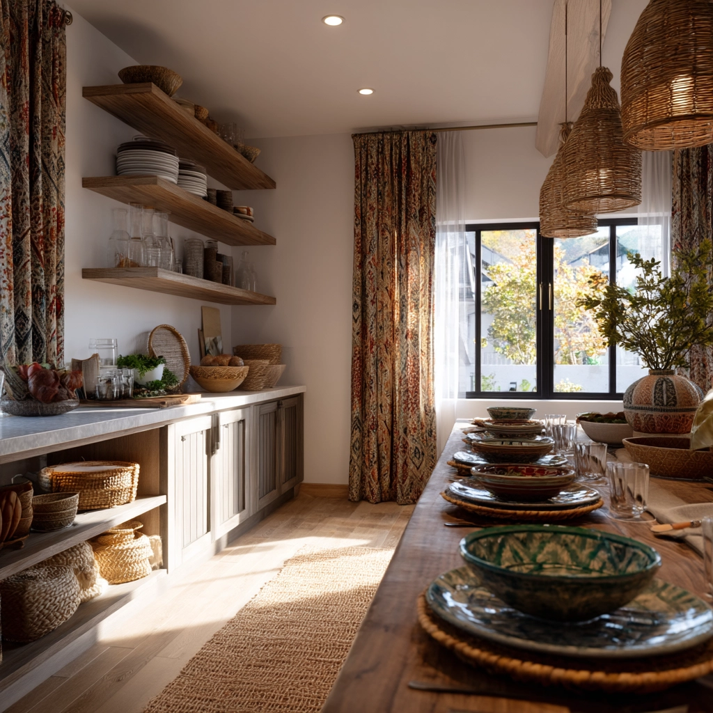 boho kitchen curtains 11