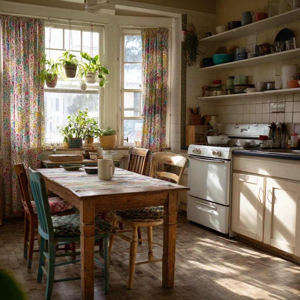 boho kitchen curtains 30