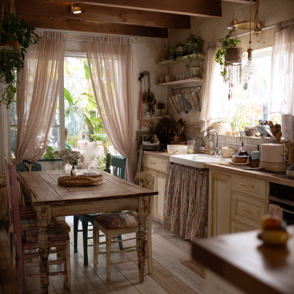boho kitchen curtains 41
