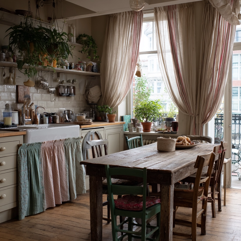 boho kitchen curtains 42
