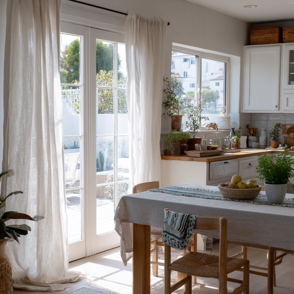 boho kitchen curtains 46