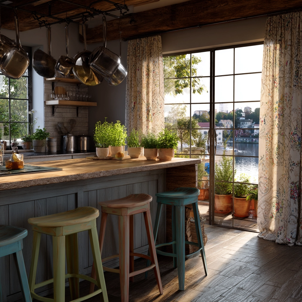 boho kitchen curtains 59