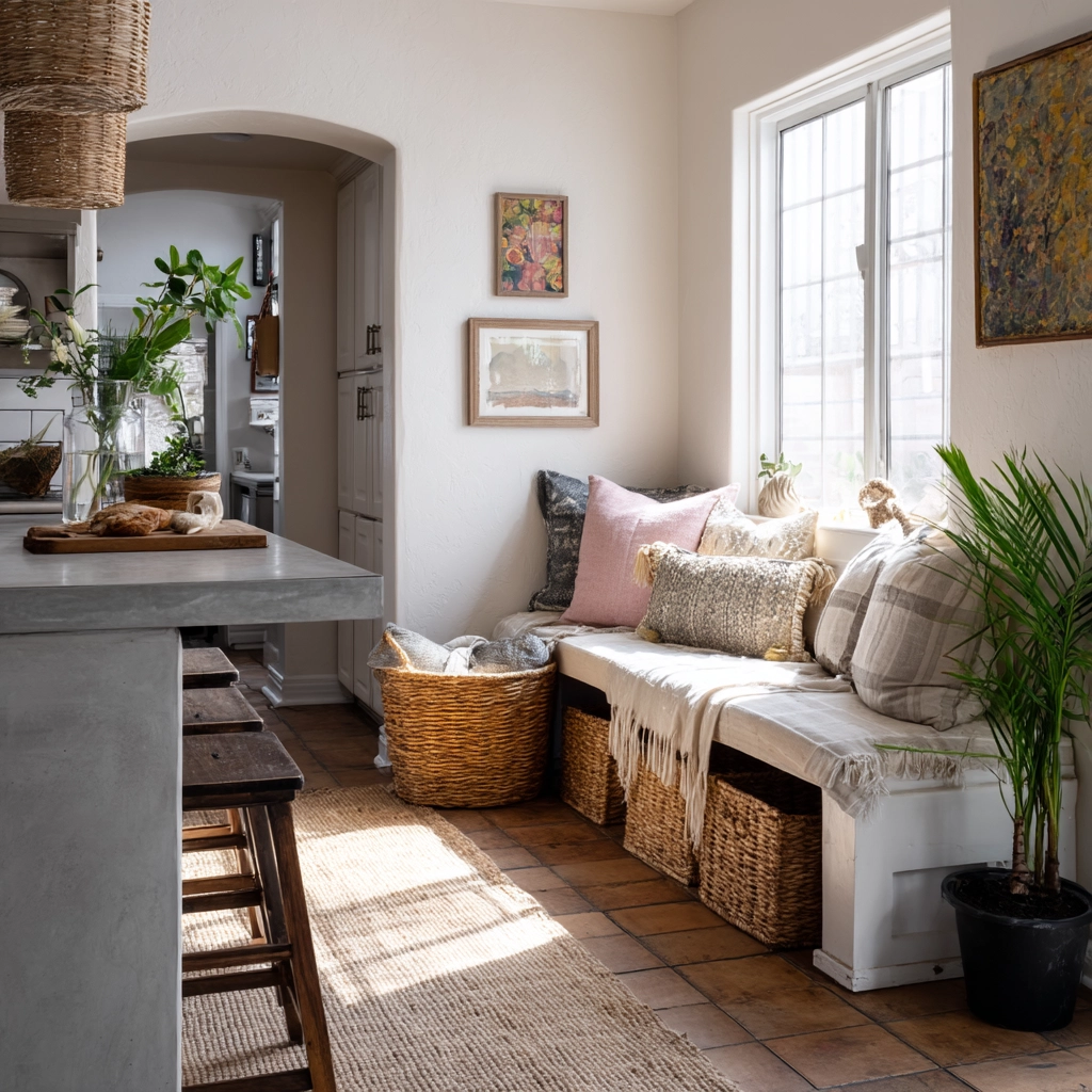 boho kitchen ideas 50