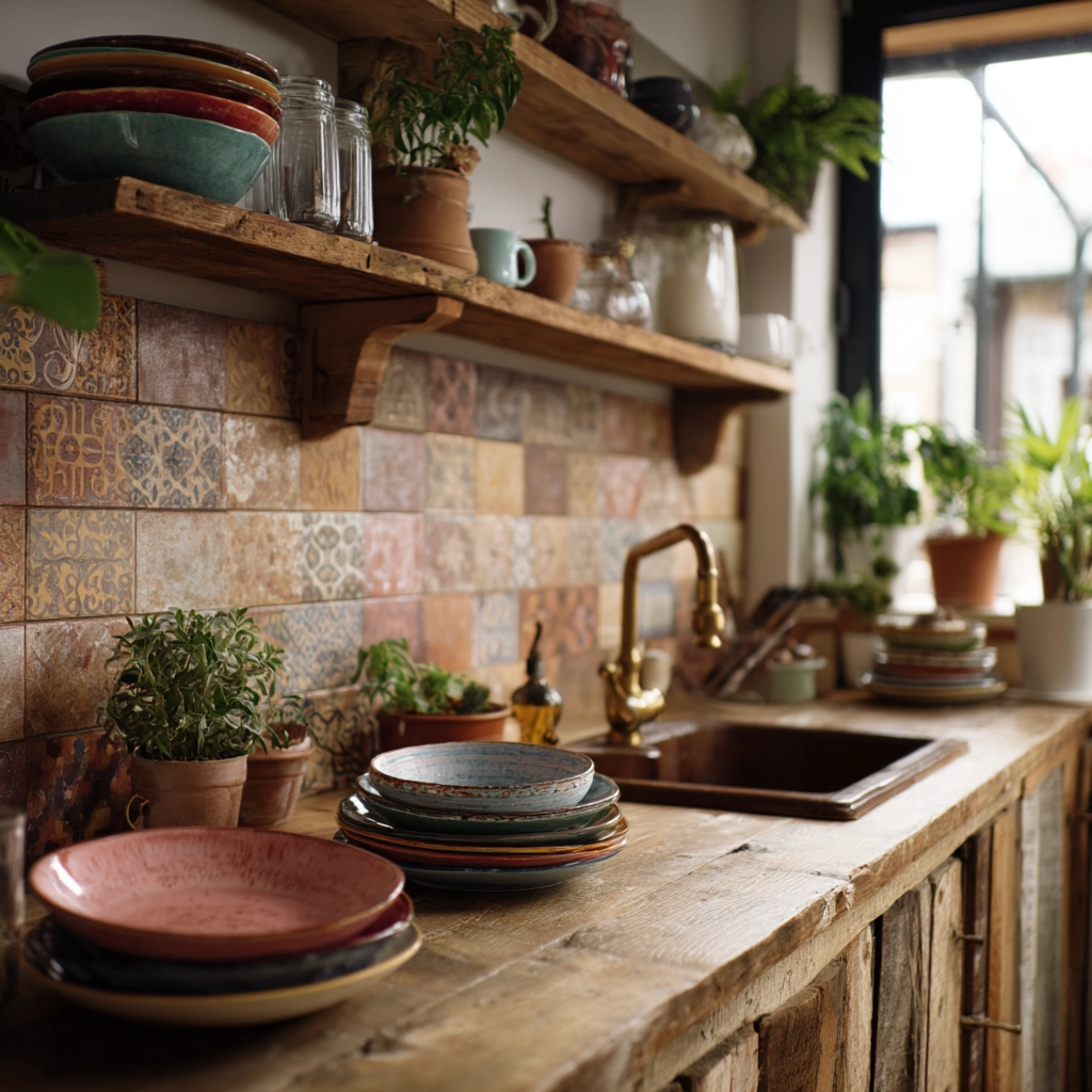 boho kitchen ideas 7