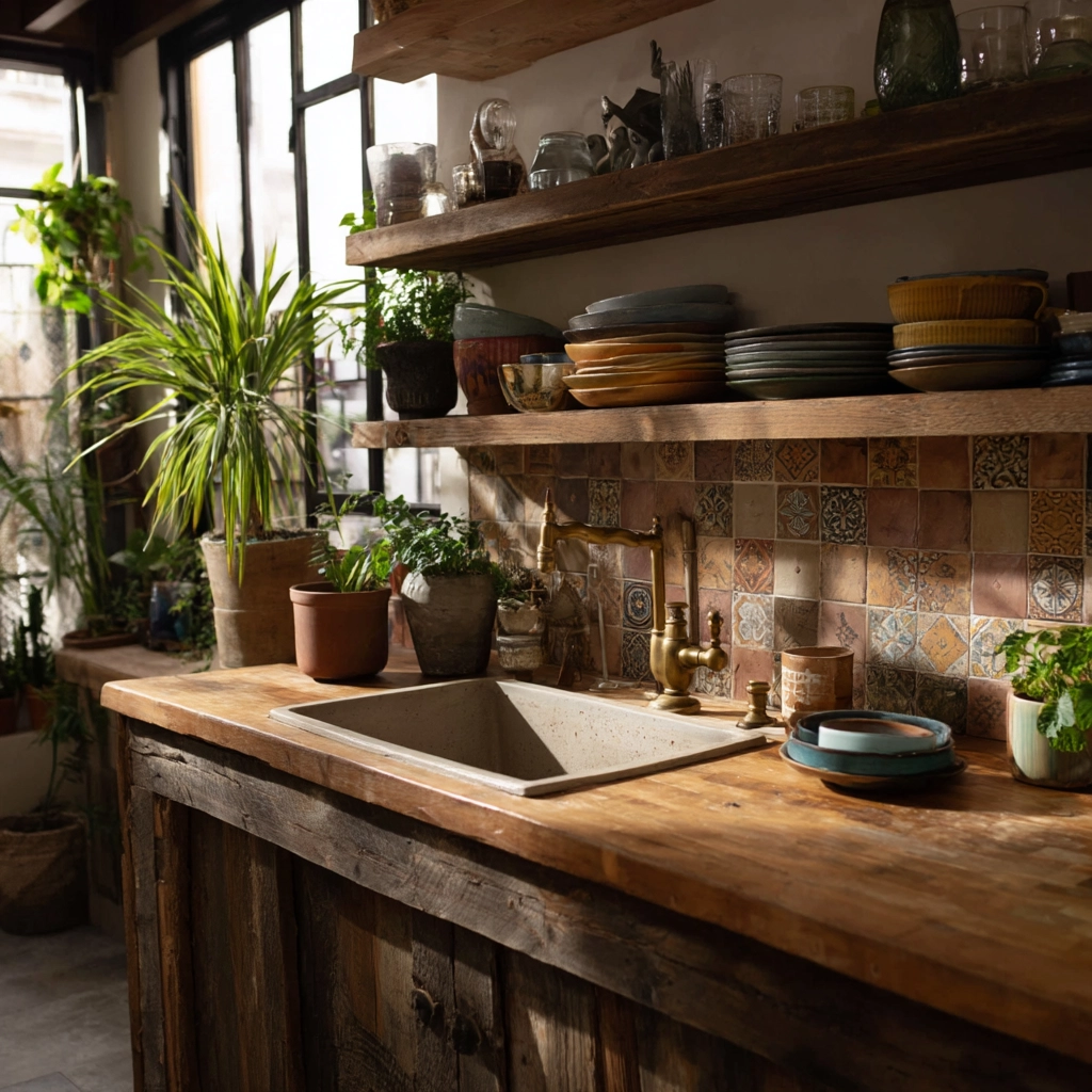 boho kitchen ideas 8
