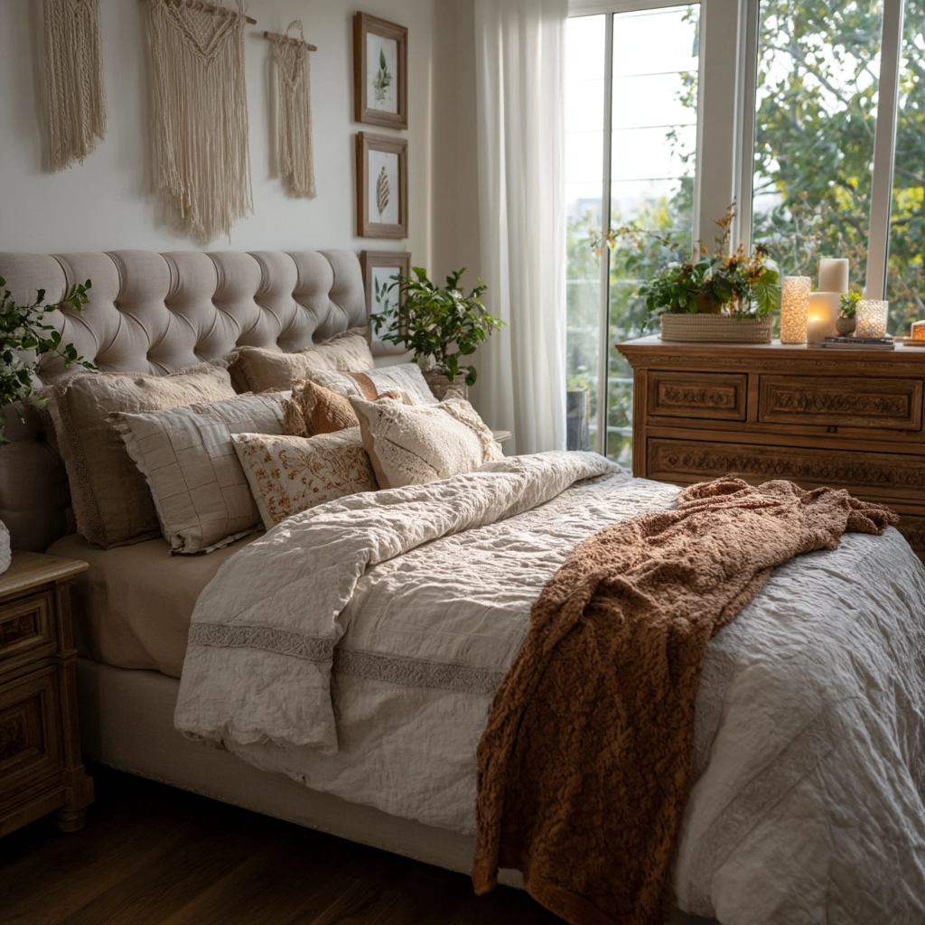 boho vintage bedroom 2