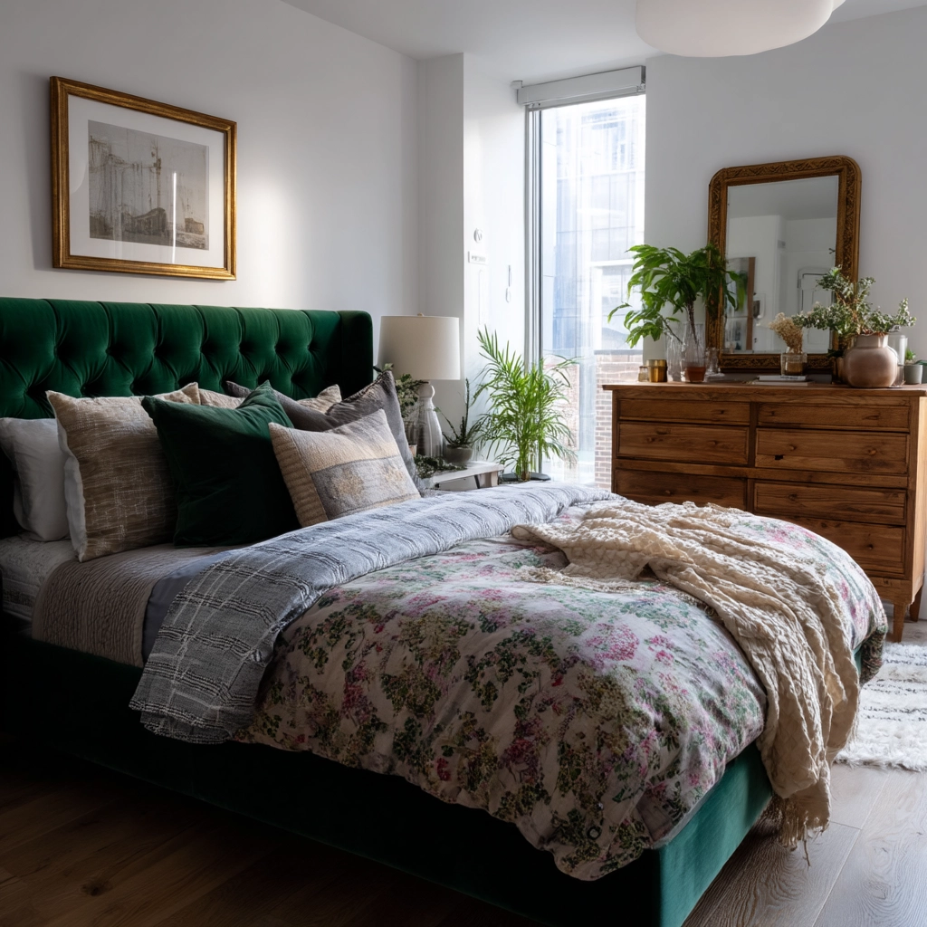 boho vintage bedroom 39