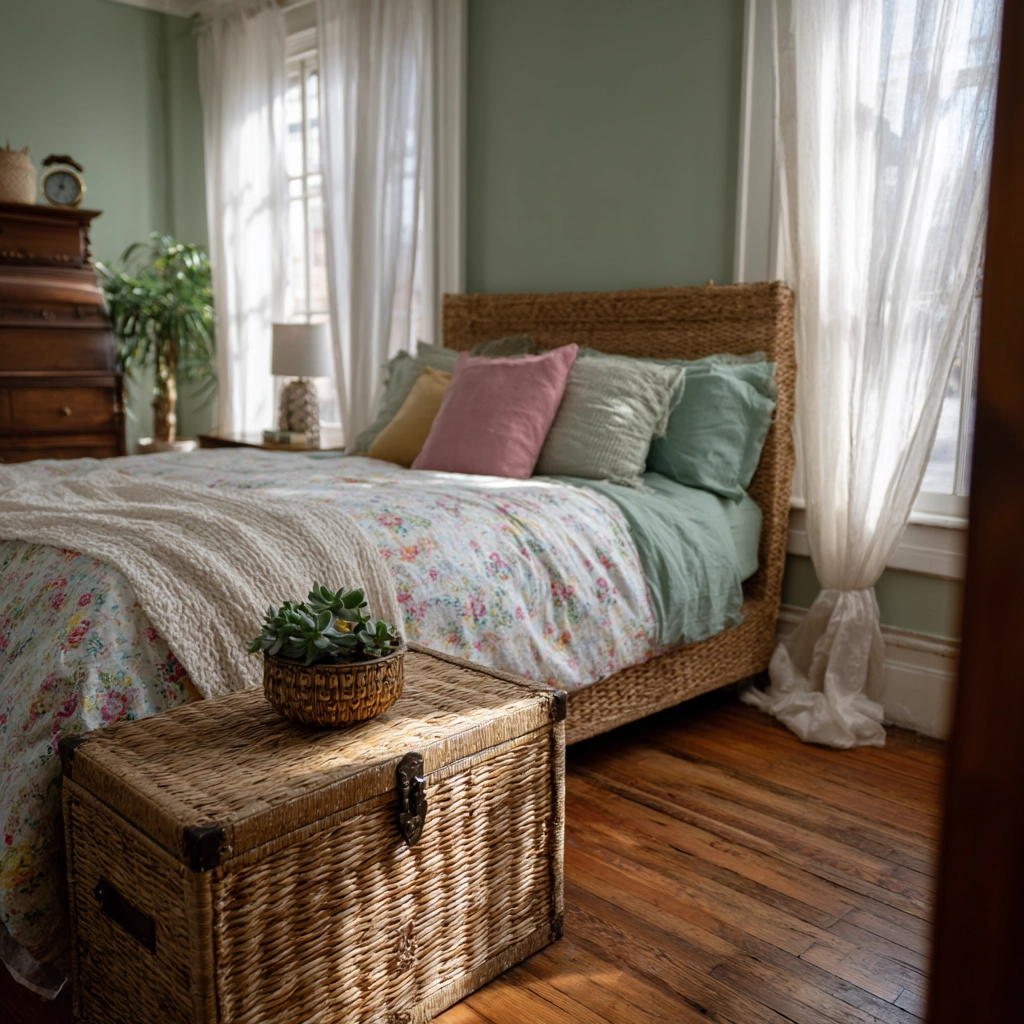 boho vintage bedroom 5