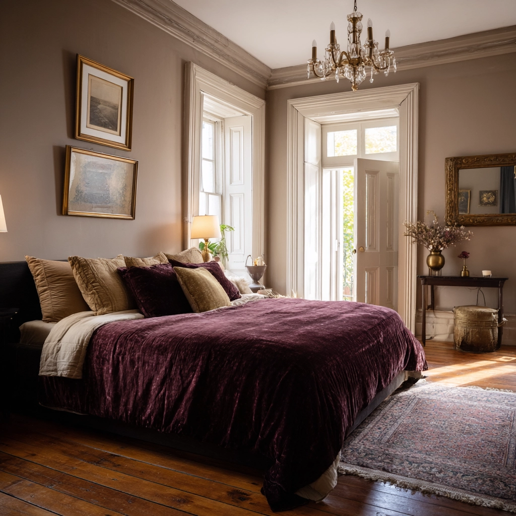 boho vintage bedroom 57