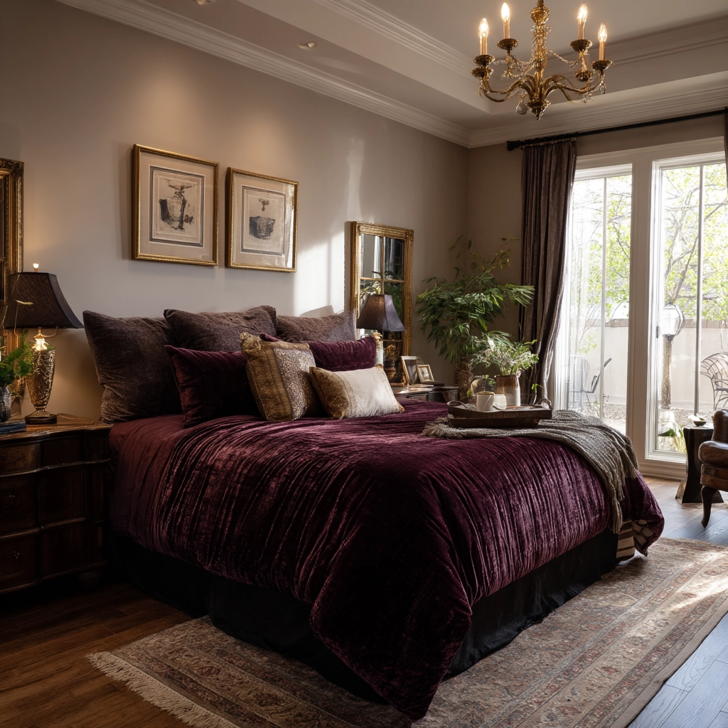 boho vintage bedroom 59