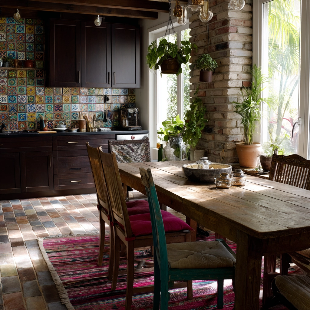 brown kitchen cabinets 14