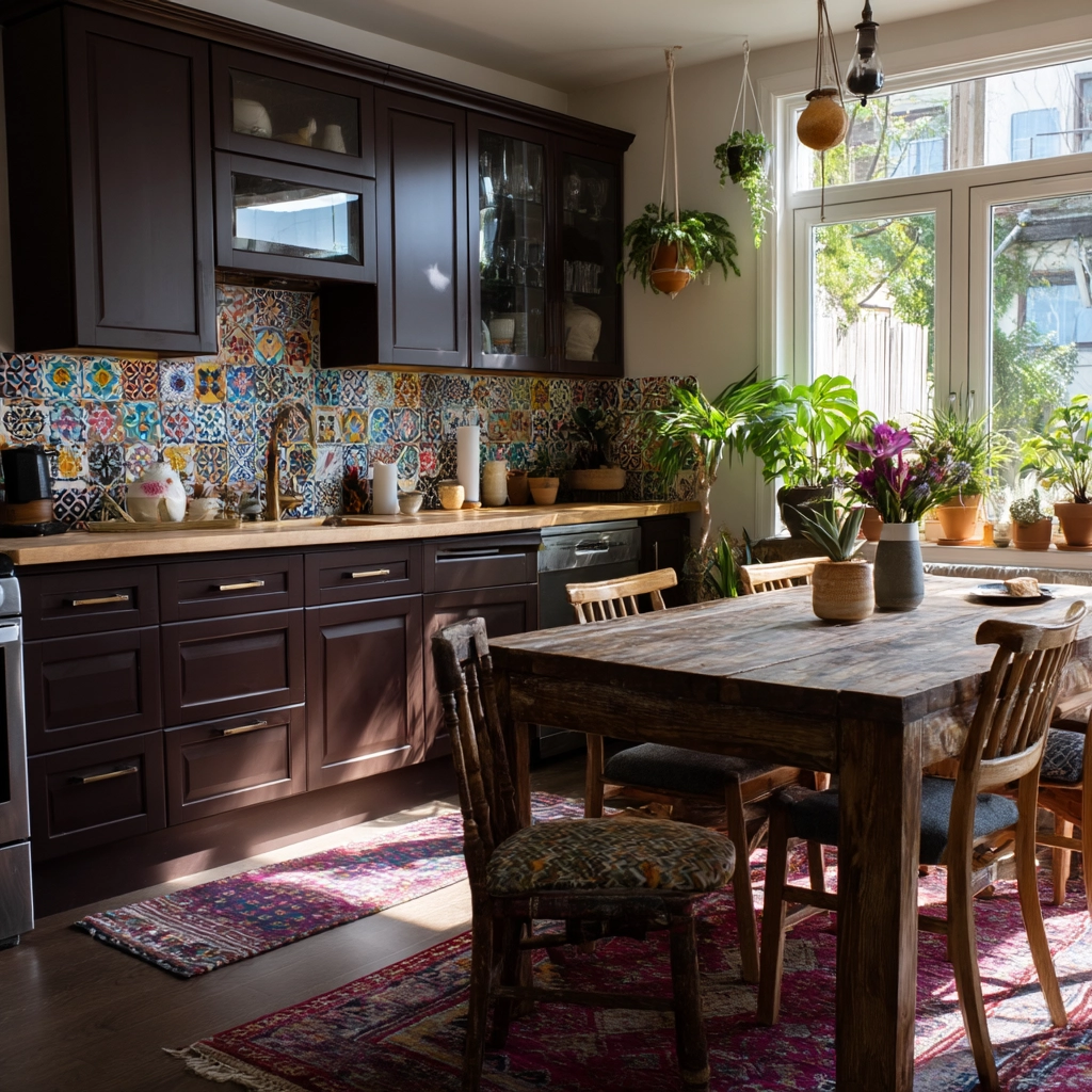 brown kitchen cabinets 15