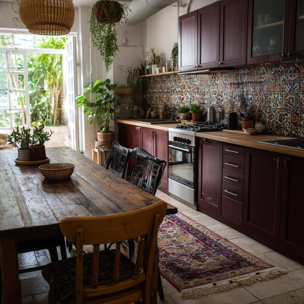 brown kitchen cabinets 16