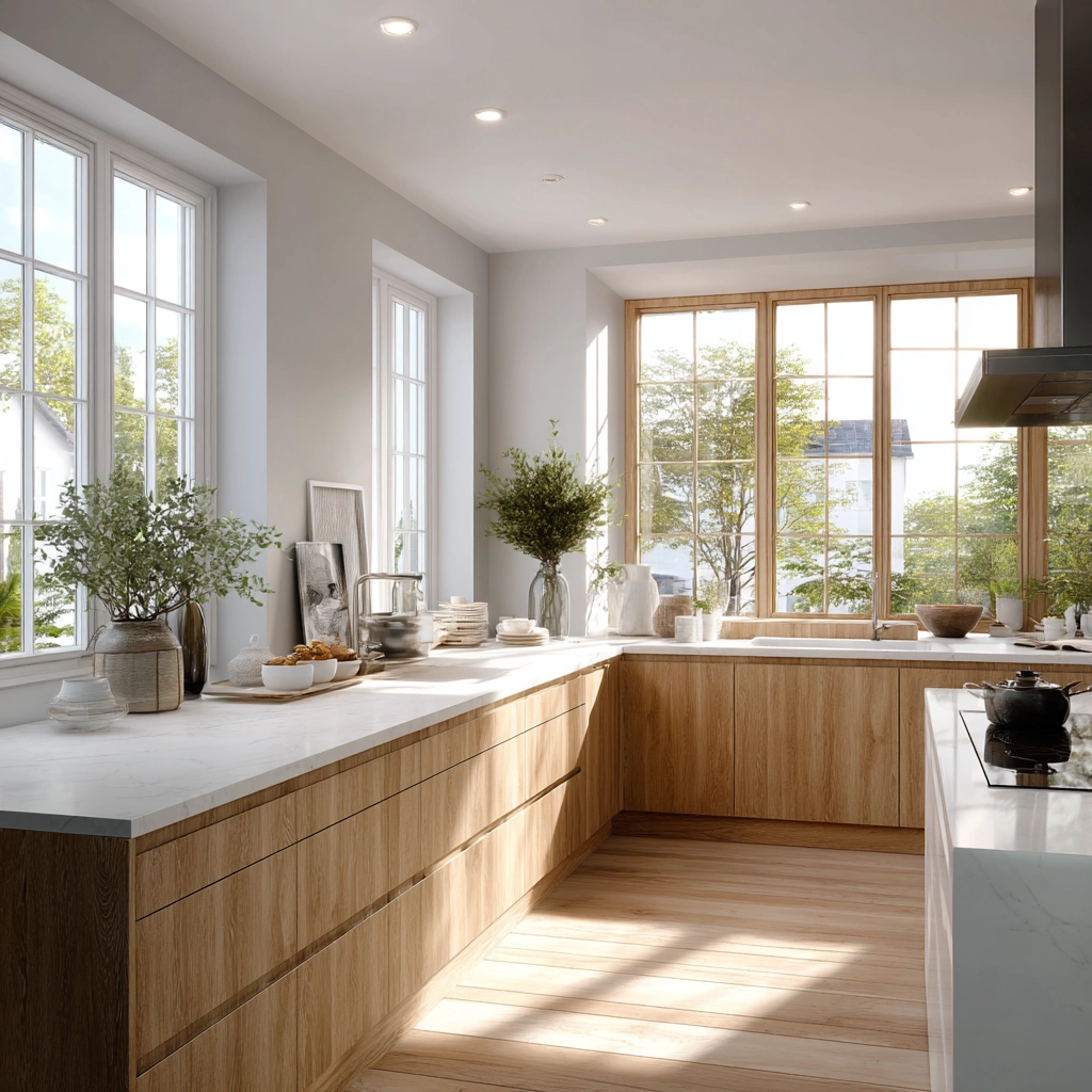 brown kitchen cabinets 25