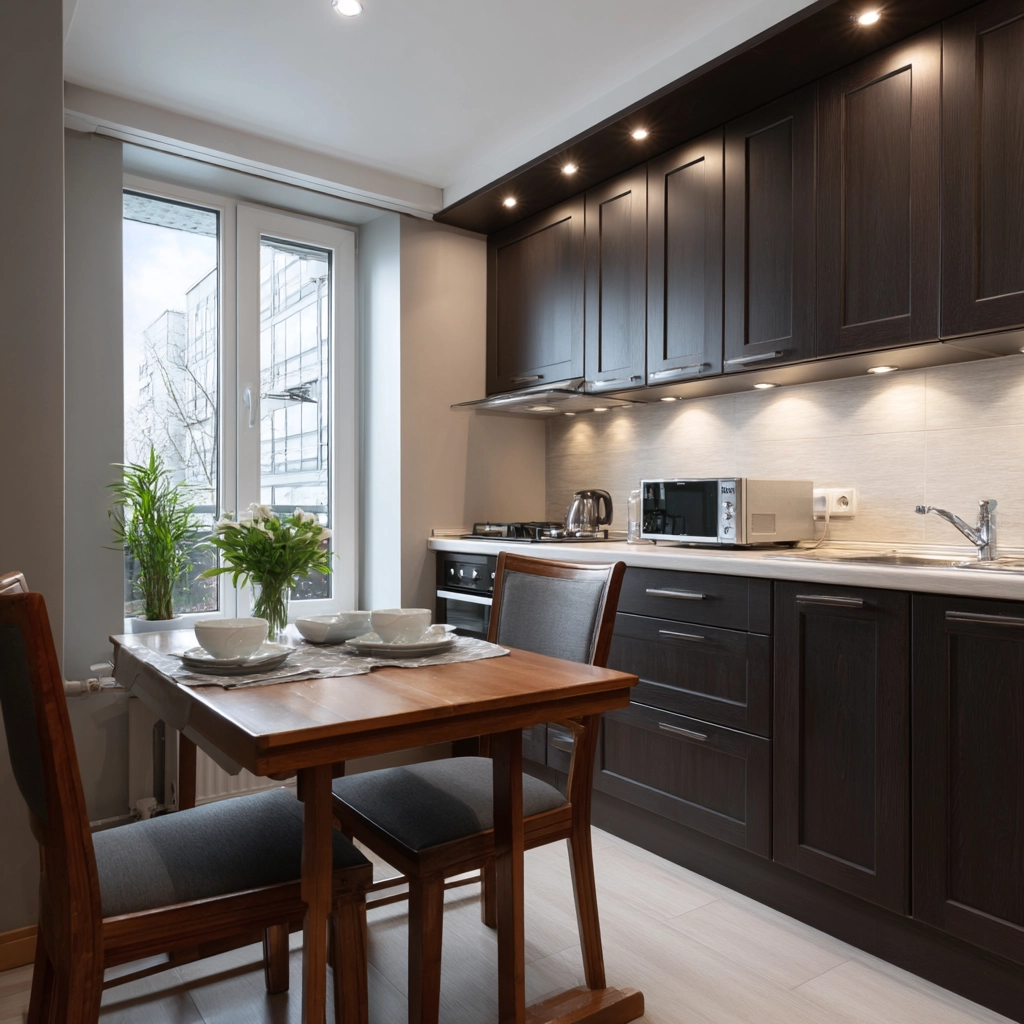 brown kitchen cabinets 32