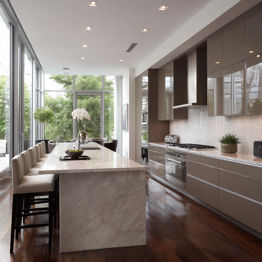 brown kitchen cabinets 37