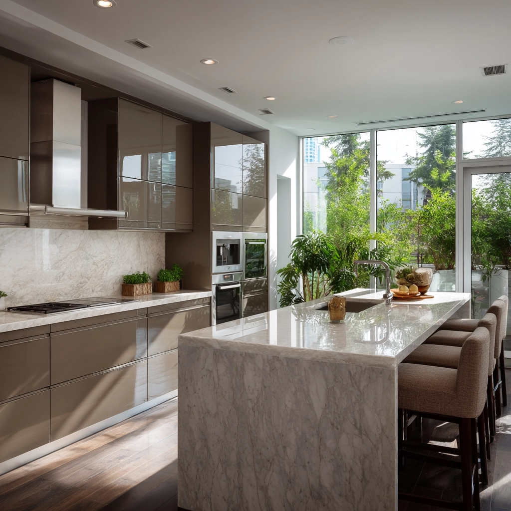 brown kitchen cabinets 38