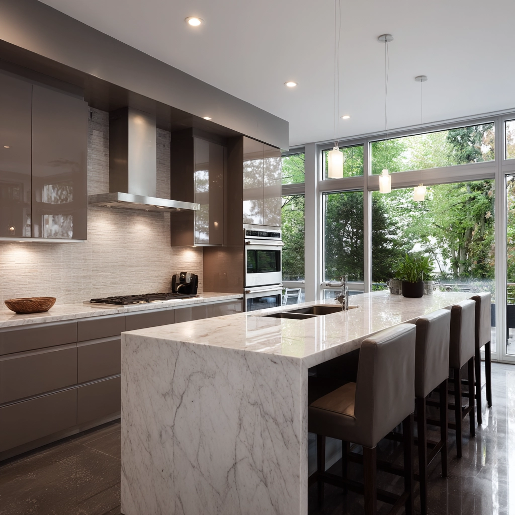 brown kitchen cabinets 39