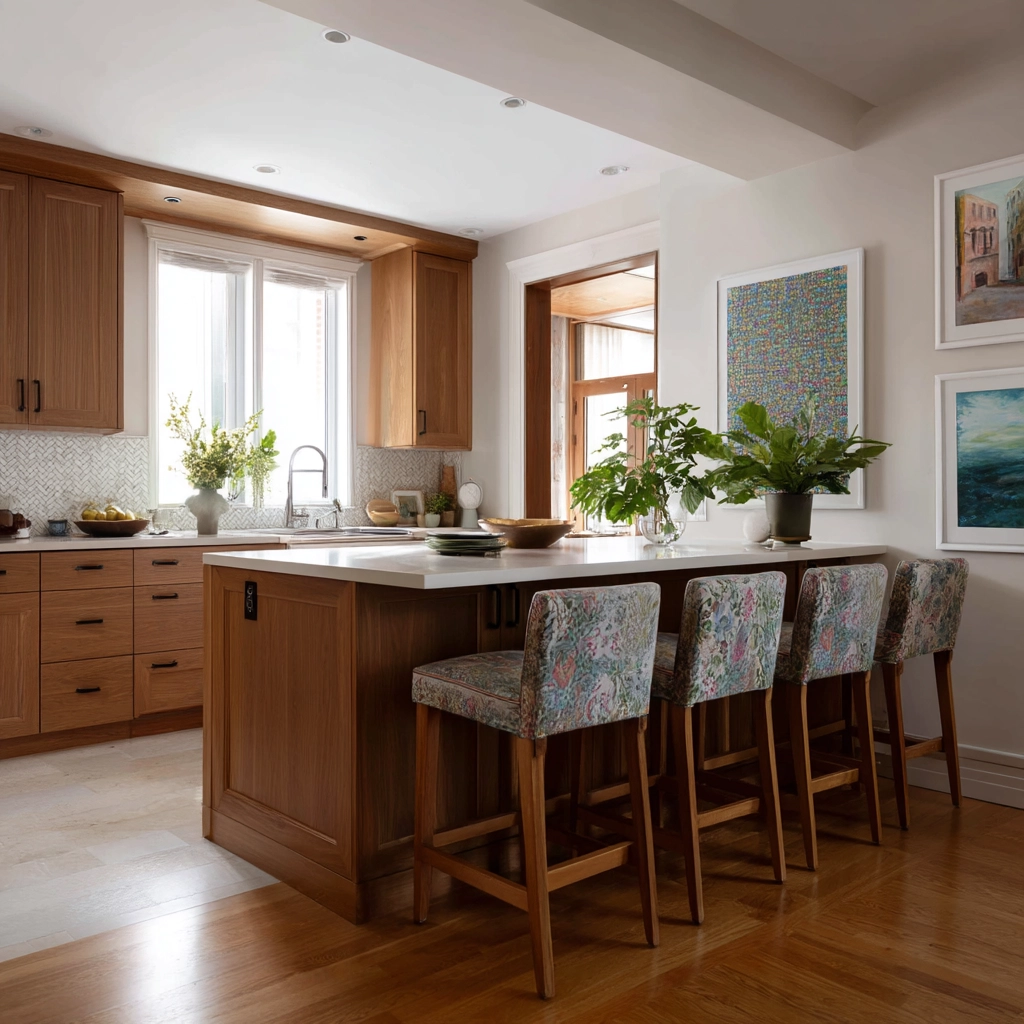 brown kitchen cabinets 41