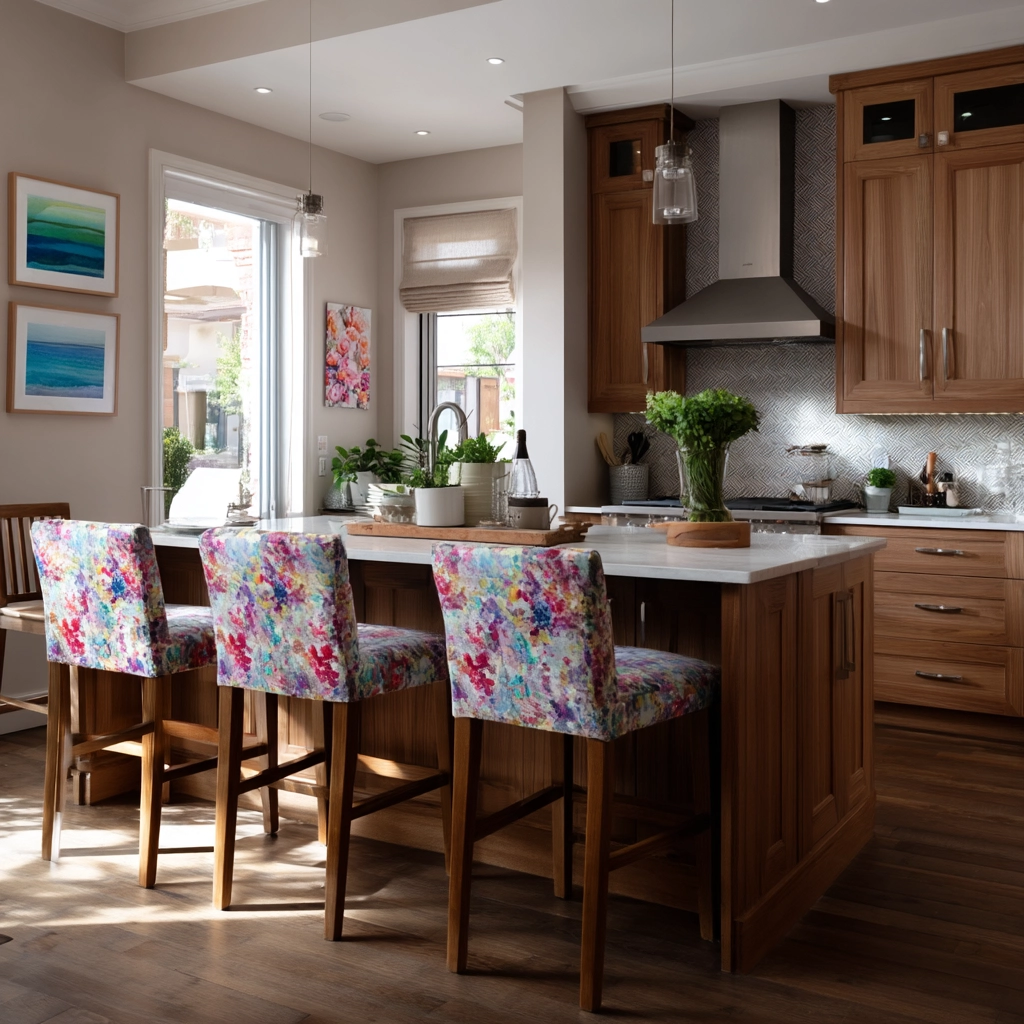 brown kitchen cabinets 42