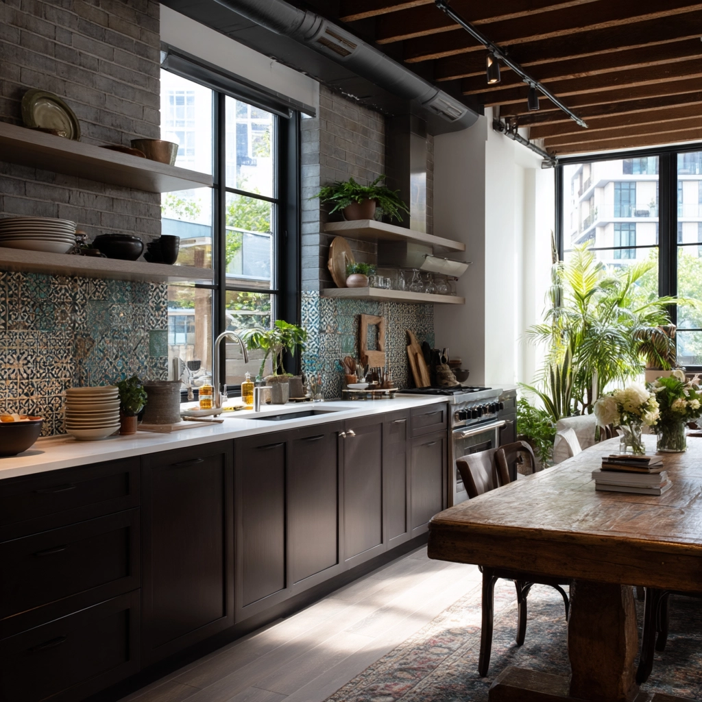 brown kitchen cabinets 47