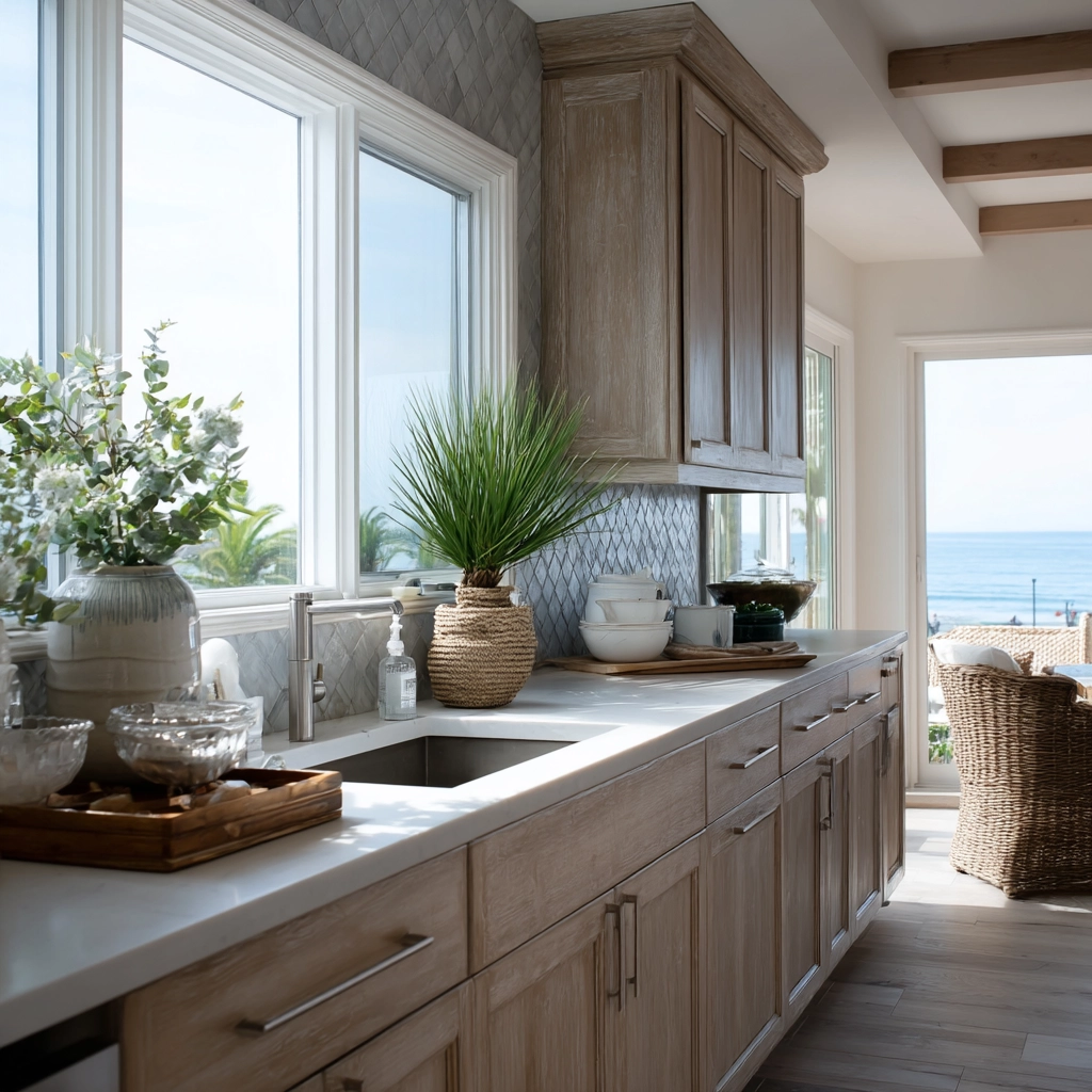 brown kitchen cabinets 49