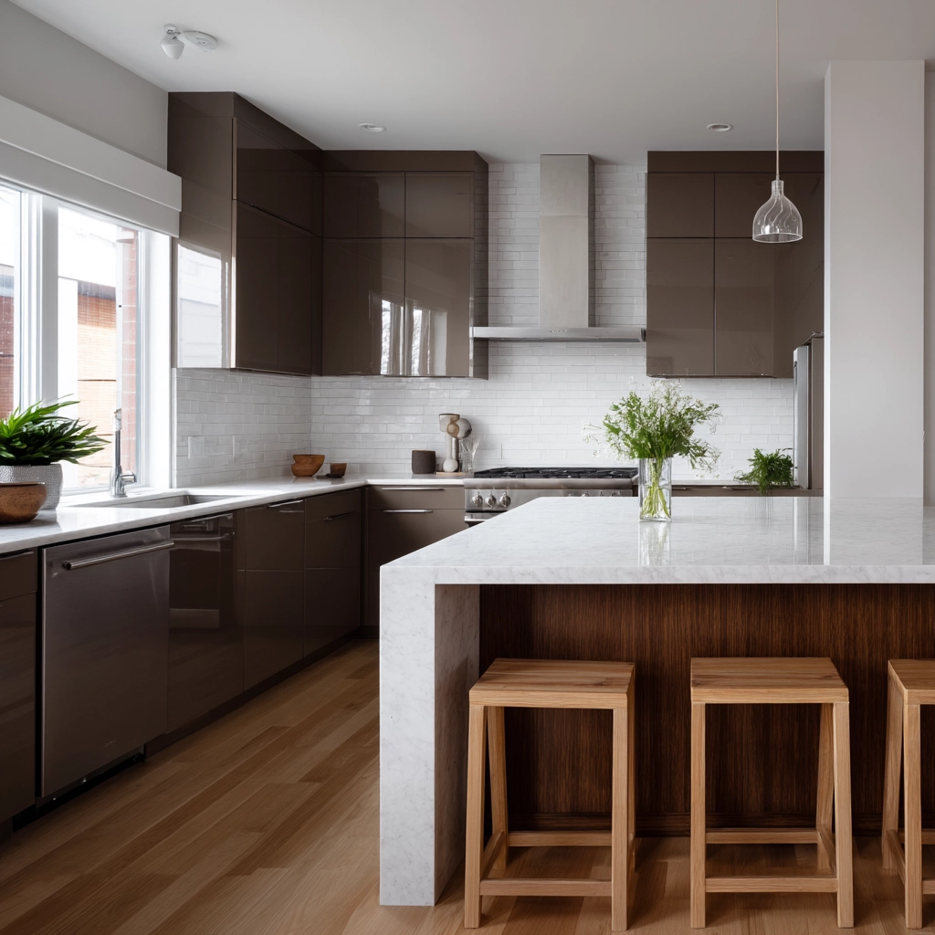 brown kitchen cabinets 6