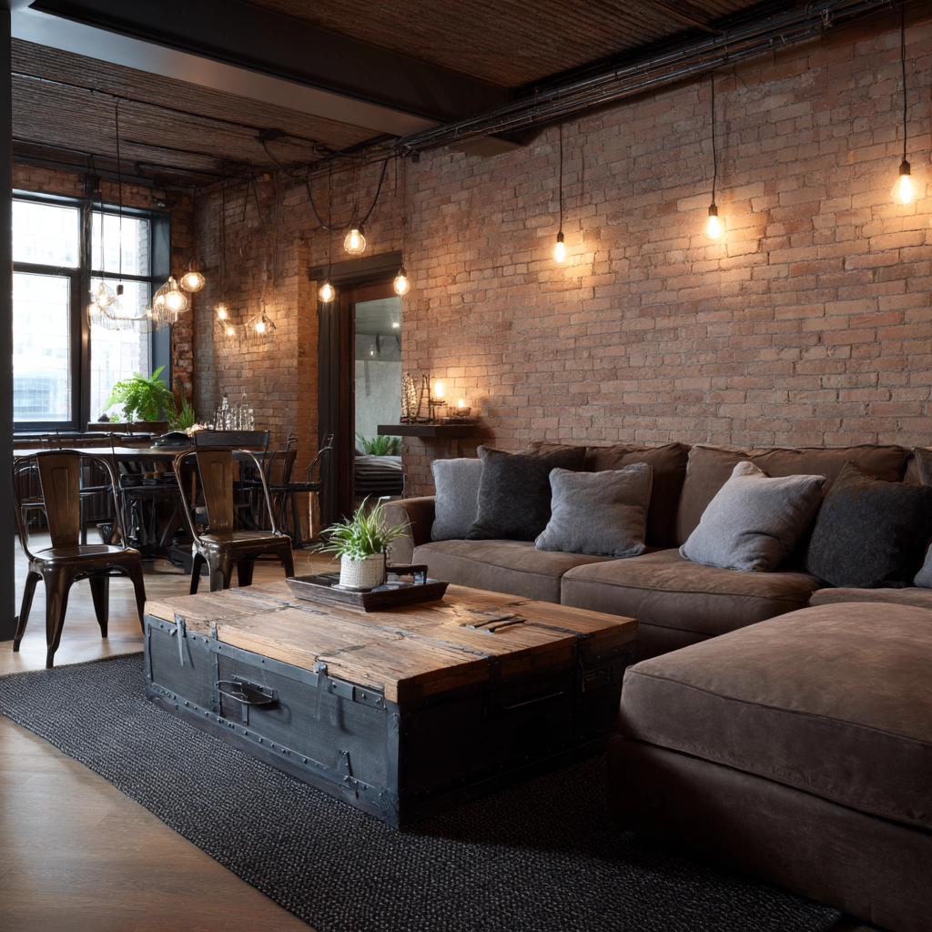 brown living room decorating ideas 13