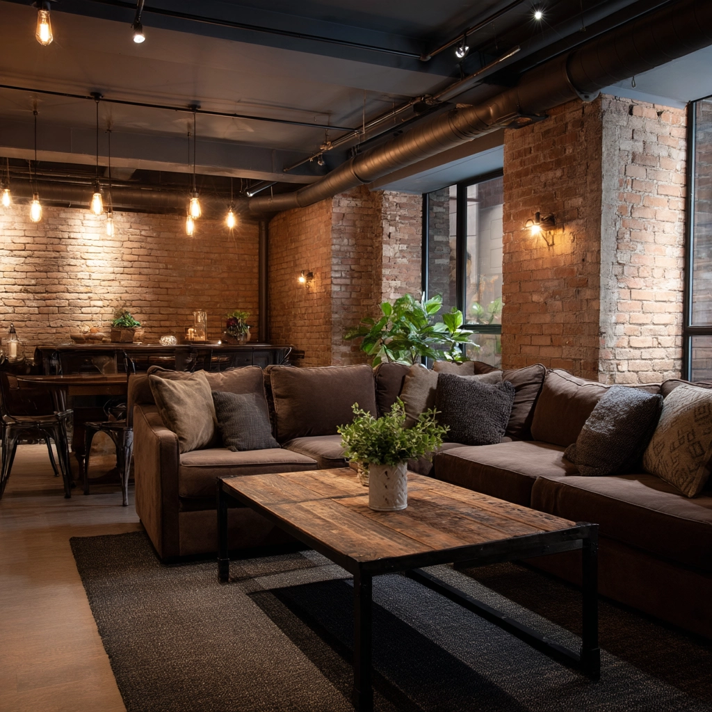 brown living room decorating ideas 16