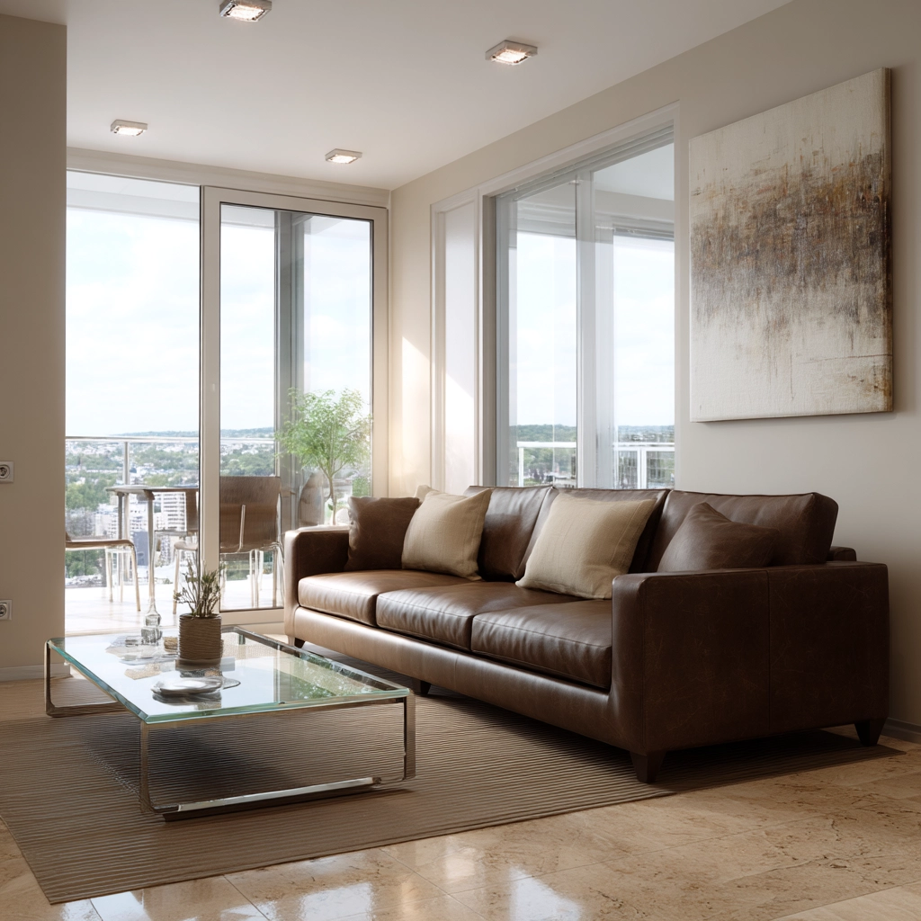 brown living room decorating ideas 19