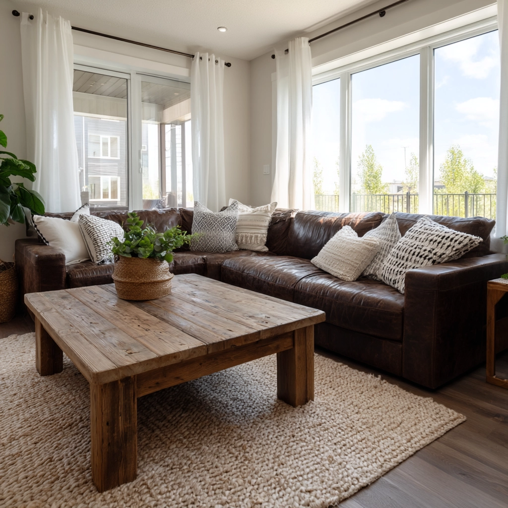 brown living room decorating ideas 2