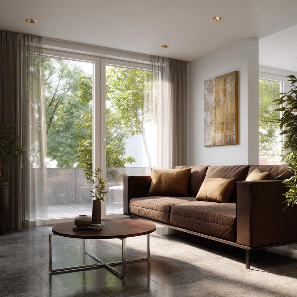 brown living room decorating ideas 25